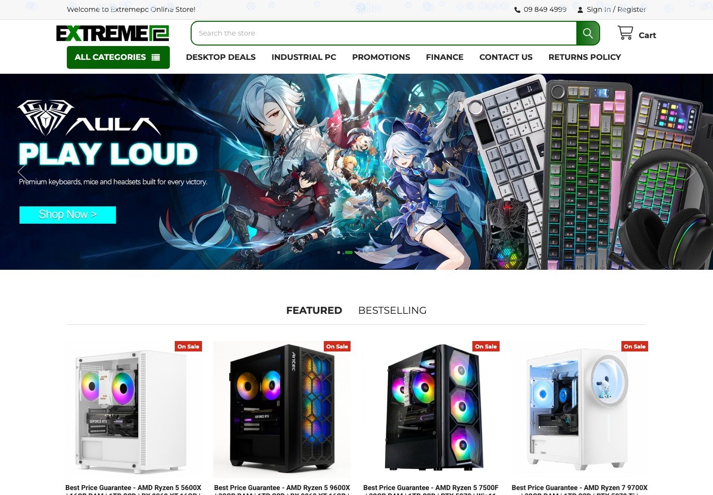 ExtremePC desktop storefront