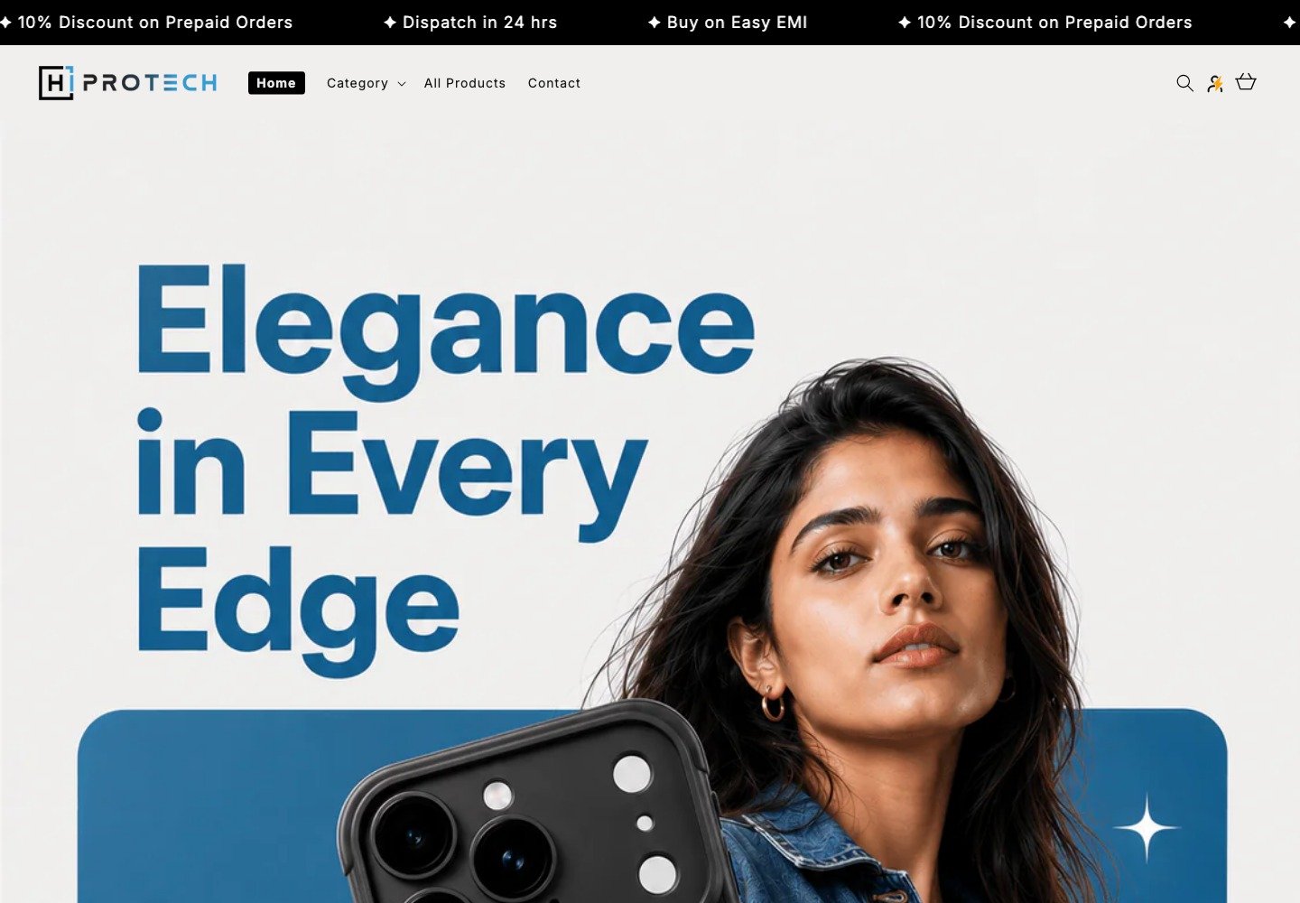 Hiprotech desktop storefront